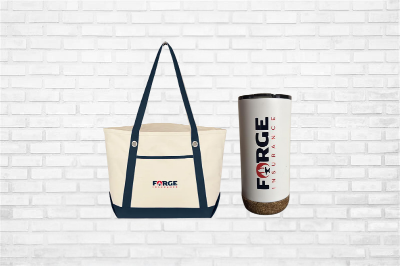 Tumbler & Canvas Tote Bag