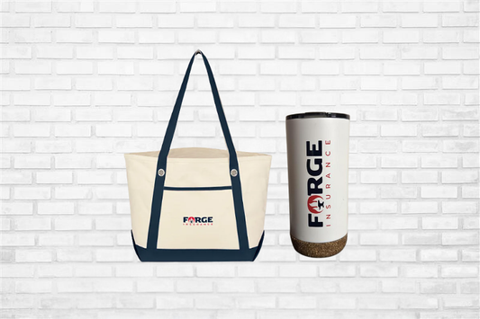 Tumbler & Canvas Tote Bag